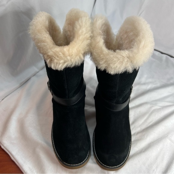 UGG Black Nessa Boots - Picture 6 of 10